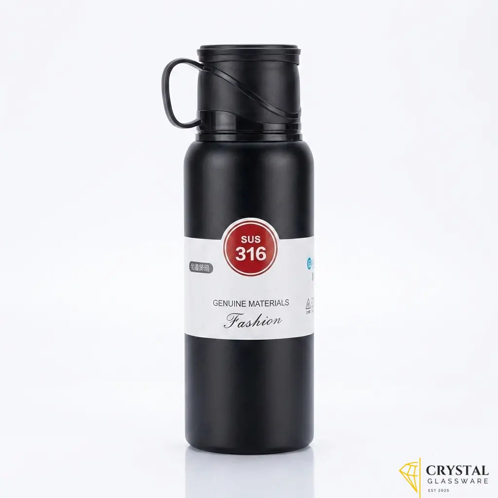 SUS 316 stainless steel vacuum insulated water bottle